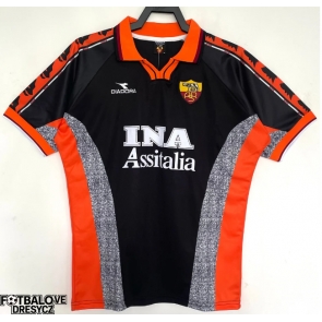 AS Roma 1998-1999 Retro Alternativní Dres Krátký Rukáv